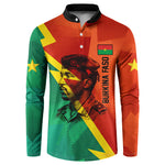 Burkina Faso Independence Day Thomas Sankara Button Sweatshirt Revolution Heritage Broken Chains Graphic