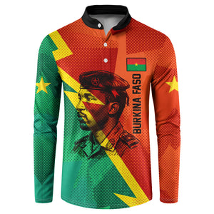 Burkina Faso Independence Day Thomas Sankara Button Sweatshirt Revolution Heritage Broken Chains Graphic