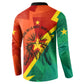 Burkina Faso Independence Day Thomas Sankara Button Sweatshirt Revolution Heritage Broken Chains Graphic
