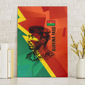 Burkina Faso Independence Day Thomas Sankara Canvas Wall Art Revolution Heritage Broken Chains Graphic