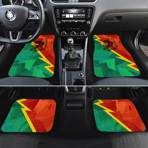 Burkina Faso Independence Day Thomas Sankara Car Mats Revolution Heritage Broken Chains Graphic