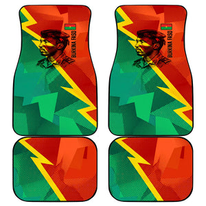 Burkina Faso Independence Day Thomas Sankara Car Mats Revolution Heritage Broken Chains Graphic