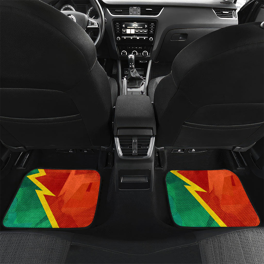 Burkina Faso Independence Day Thomas Sankara Car Mats Revolution Heritage Broken Chains Graphic