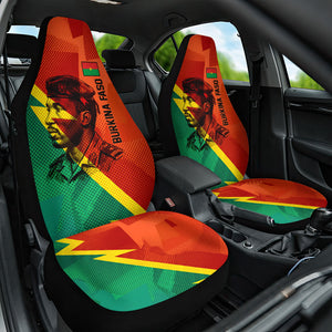 Burkina Faso Independence Day Thomas Sankara Car Seat Cover Revolution Heritage Broken Chains Graphic
