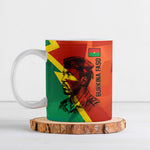 Burkina Faso Independence Day Thomas Sankara Ceramic Mug Revolution Heritage Broken Chains Graphic