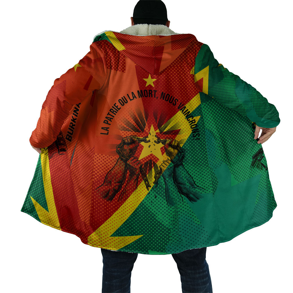 Burkina Faso Independence Day Thomas Sankara Cloak Revolution Heritage Broken Chains Graphic
