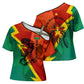 Burkina Faso Independence Day Thomas Sankara Cross Shoulder Shirt Revolution Heritage Broken Chains Graphic