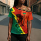 Burkina Faso Independence Day Thomas Sankara Cross Shoulder Shirt Revolution Heritage Broken Chains Graphic