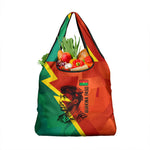Burkina Faso Independence Day Thomas Sankara Grocery Bag Revolution Heritage Broken Chains Graphic