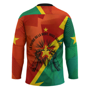 Burkina Faso Independence Day Thomas Sankara Hockey Jersey Revolution Heritage Broken Chains Graphic