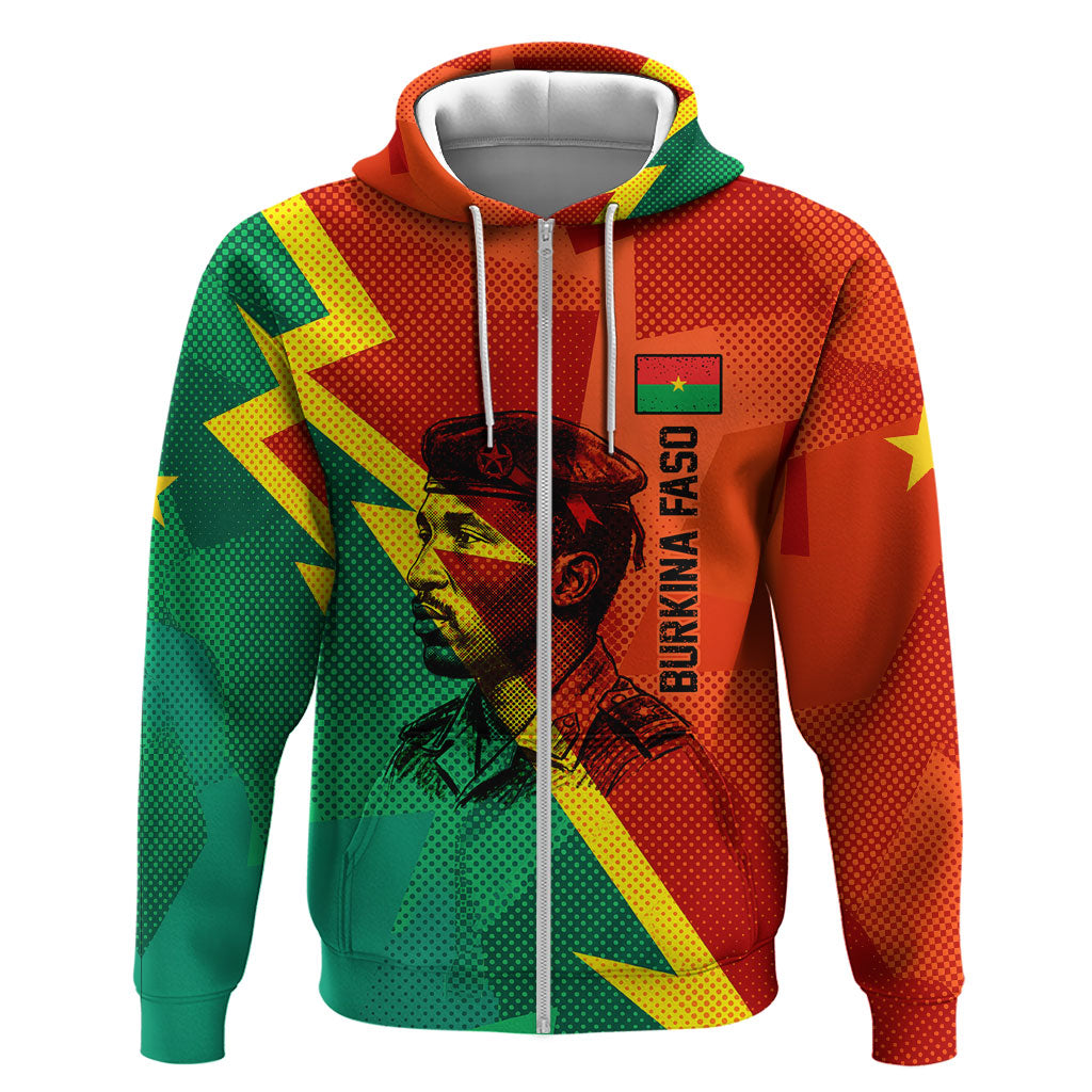 Burkina Faso Independence Day Thomas Sankara Hoodie Revolution Heritage Broken Chains Graphic