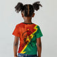Burkina Faso Independence Day Thomas Sankara Kid T shirt Revolution Heritage Broken Chains Graphic