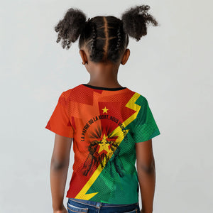 Burkina Faso Independence Day Thomas Sankara Kid T shirt Revolution Heritage Broken Chains Graphic