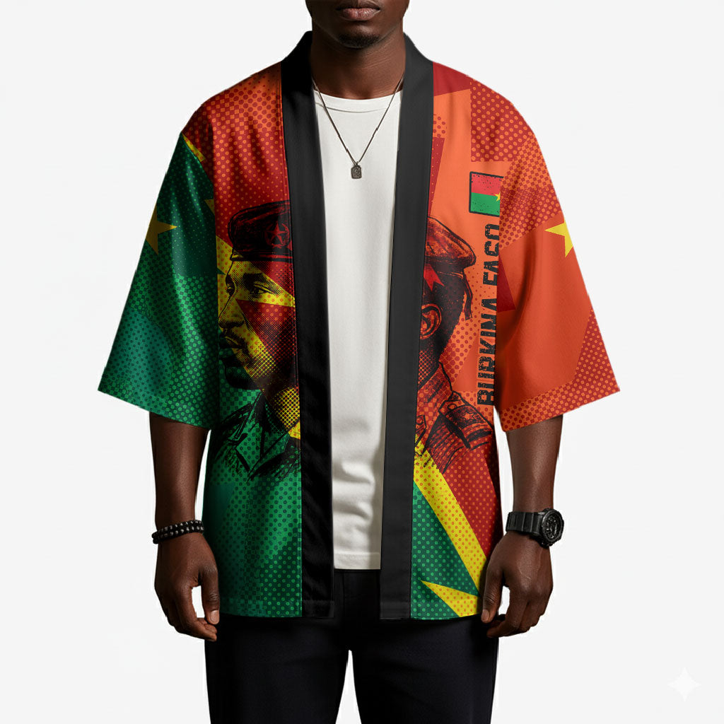 Burkina Faso Independence Day Thomas Sankara Kimono Revolution Heritage Broken Chains Graphic