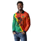 Burkina Faso Independence Day Thomas Sankara Long Sleeve Polo Shirt Revolution Heritage Broken Chains Graphic