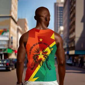 Burkina Faso Independence Day Thomas Sankara Men Tank Top Revolution Heritage Broken Chains Graphic