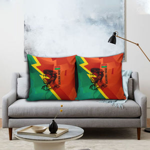 Burkina Faso Independence Day Thomas Sankara Pillow Cover Revolution Heritage Broken Chains Graphic