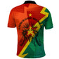 Burkina Faso Independence Day Thomas Sankara Polo Shirt Revolution Heritage Broken Chains Graphic