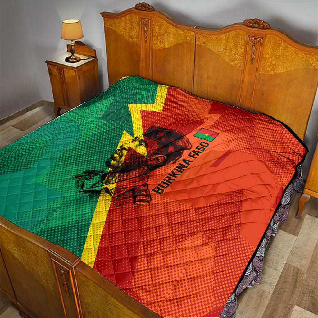 Burkina Faso Independence Day Thomas Sankara Quilt Revolution Heritage Broken Chains Graphic