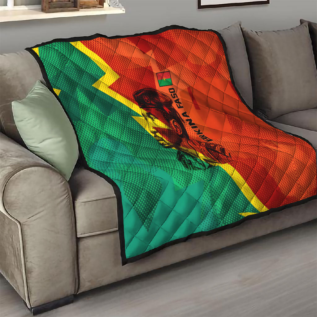 Burkina Faso Independence Day Thomas Sankara Quilt Revolution Heritage Broken Chains Graphic