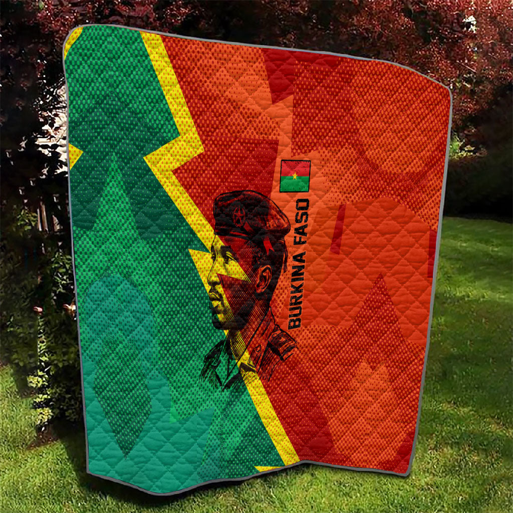 Burkina Faso Independence Day Thomas Sankara Quilt Revolution Heritage Broken Chains Graphic