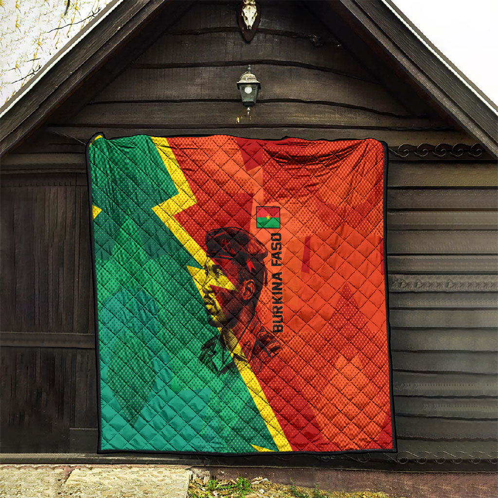 Burkina Faso Independence Day Thomas Sankara Quilt Revolution Heritage Broken Chains Graphic