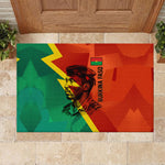 Burkina Faso Independence Day Thomas Sankara Rubber Doormat Revolution Heritage Broken Chains Graphic