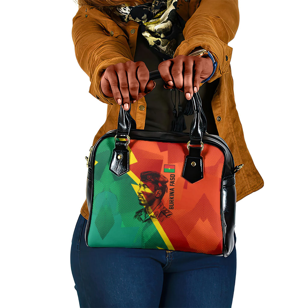 Burkina Faso Independence Day Thomas Sankara Shoulder Handbag Revolution Heritage Broken Chains Graphic