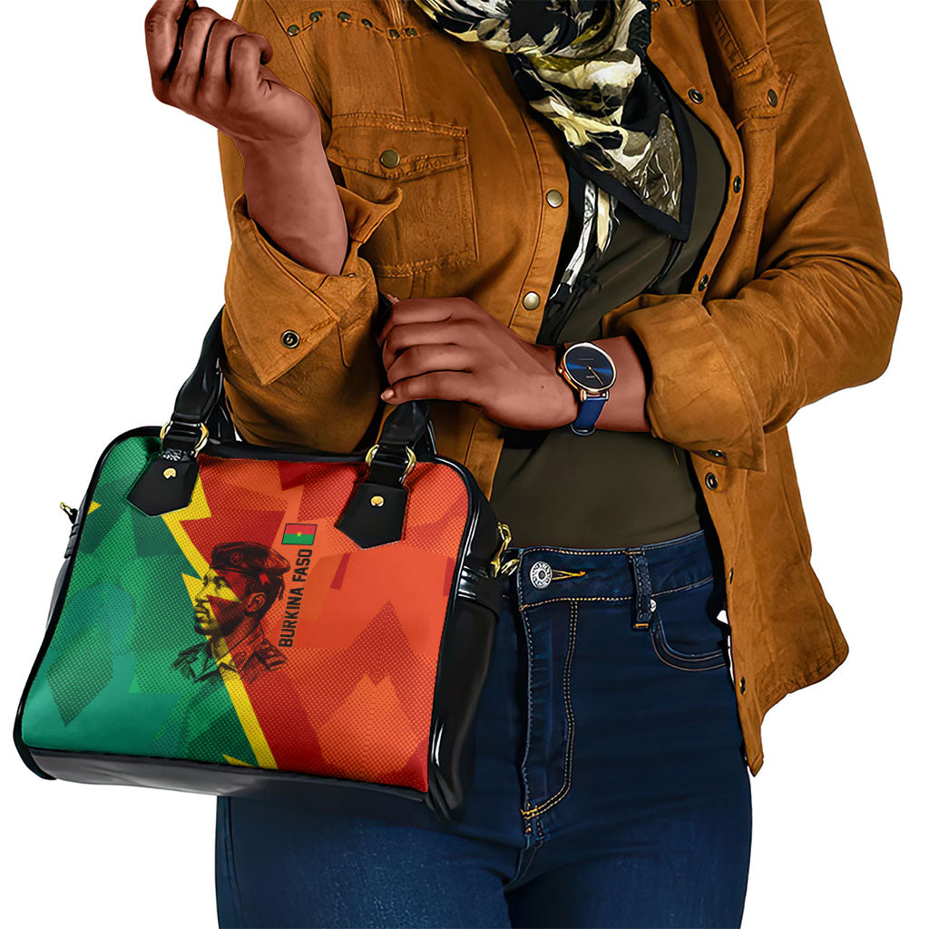 Burkina Faso Independence Day Thomas Sankara Shoulder Handbag Revolution Heritage Broken Chains Graphic