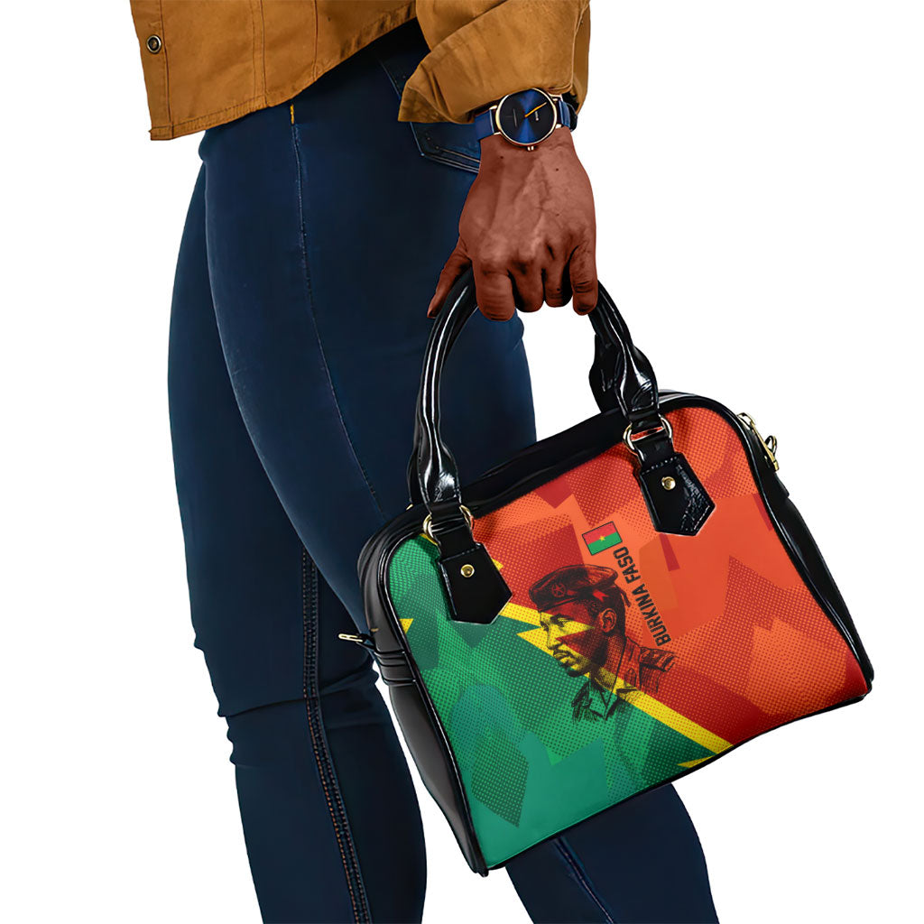 Burkina Faso Independence Day Thomas Sankara Shoulder Handbag Revolution Heritage Broken Chains Graphic