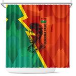 Burkina Faso Independence Day Thomas Sankara Shower Curtain Revolution Heritage Broken Chains Graphic