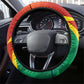 Burkina Faso Independence Day Thomas Sankara Steering Wheel Cover Revolution Heritage Broken Chains Graphic