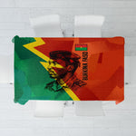 Burkina Faso Independence Day Thomas Sankara Tablecloth Revolution Heritage Broken Chains Graphic
