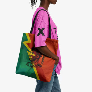 Burkina Faso Independence Day Thomas Sankara Tote Bag Revolution Heritage Broken Chains Graphic