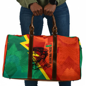 Burkina Faso Independence Day Thomas Sankara Travel Bag Revolution Heritage Broken Chains Graphic