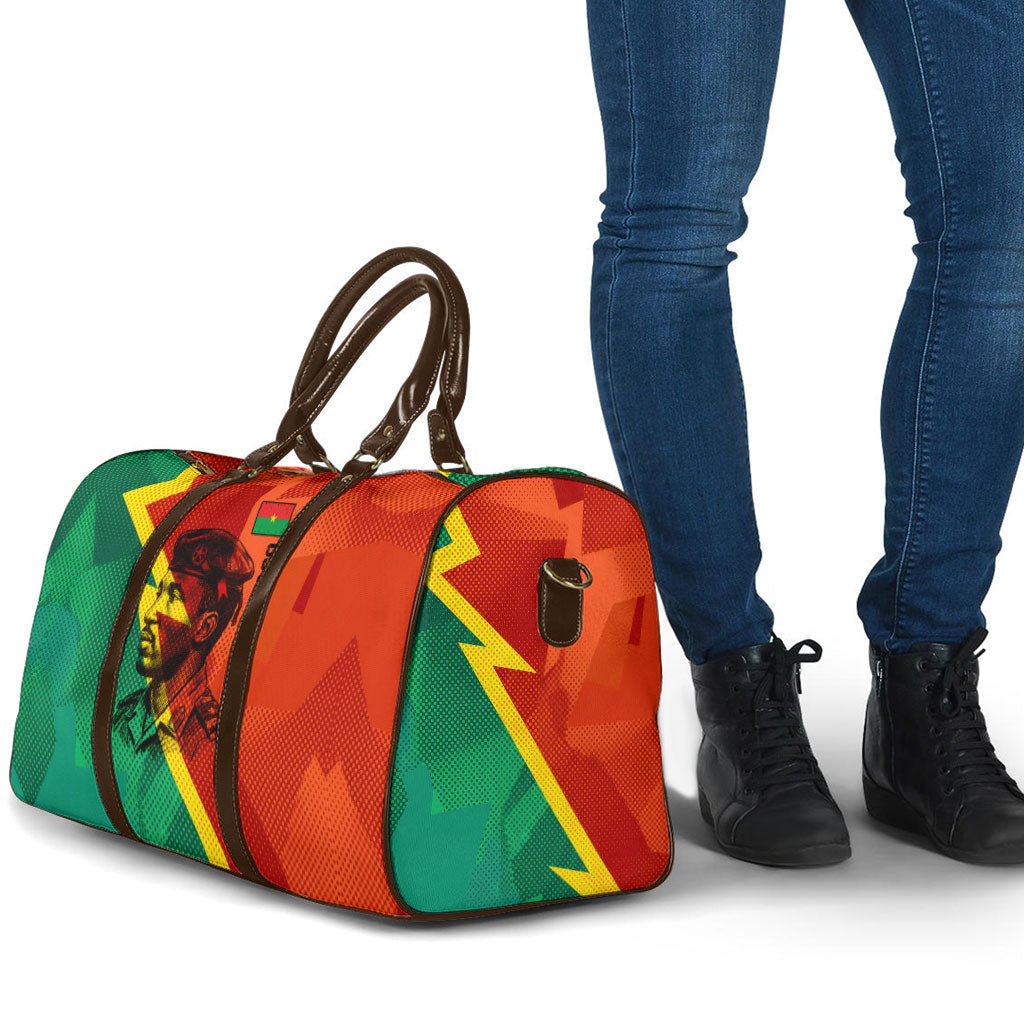 Burkina Faso Independence Day Thomas Sankara Travel Bag Revolution Heritage Broken Chains Graphic