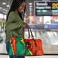 Burkina Faso Independence Day Thomas Sankara Travel Bag Revolution Heritage Broken Chains Graphic