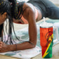 Burkina Faso Independence Day Thomas Sankara Tumbler With Handle Revolution Heritage Broken Chains Graphic