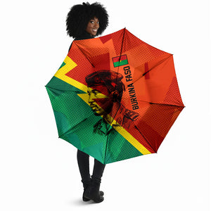 Burkina Faso Independence Day Thomas Sankara Umbrella Revolution Heritage Broken Chains Graphic