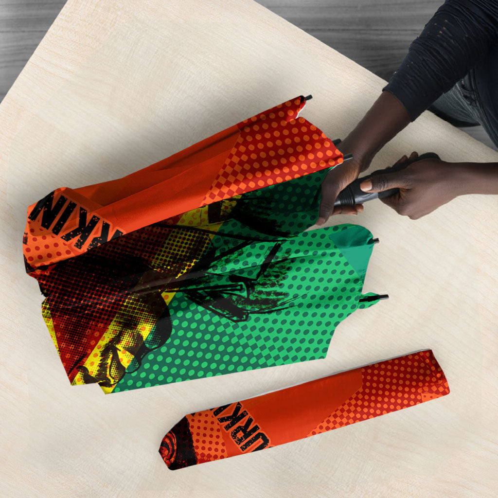 Burkina Faso Independence Day Thomas Sankara Umbrella Revolution Heritage Broken Chains Graphic