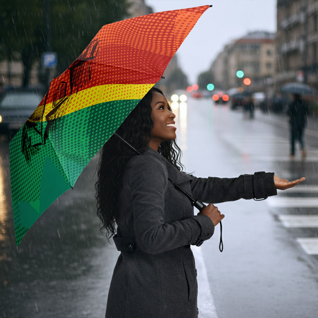 Burkina Faso Independence Day Thomas Sankara Umbrella Revolution Heritage Broken Chains Graphic