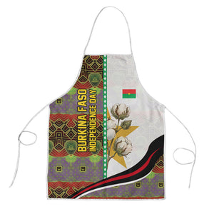 Burkina Faso Independence Day Coat Of Arms Apron National Stallion Shield
