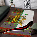 Burkina Faso Independence Day Coat Of Arms Area Rug National Stallion Shield