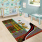 Burkina Faso Independence Day Coat Of Arms Area Rug National Stallion Shield
