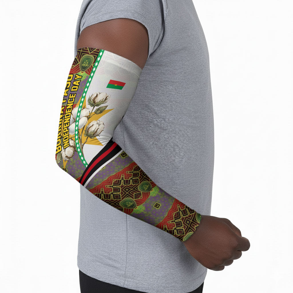 Burkina Faso Independence Day Coat Of Arms Arm Sleeves National Stallion Shield