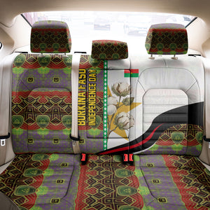 Burkina Faso Independence Day Coat Of Arms Back Car Seat Cover National Stallion Shield