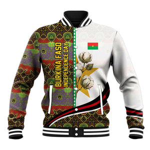 Burkina Faso Independence Day Coat Of Arms Baseball Jacket National Stallion Shield