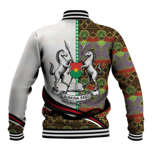 Burkina Faso Independence Day Coat Of Arms Baseball Jacket National Stallion Shield