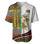 Burkina Faso Independence Day Coat Of Arms Baseball Jersey National Stallion Shield