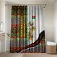 Burkina Faso Independence Day Coat Of Arms Bathroom Set National Stallion Shield